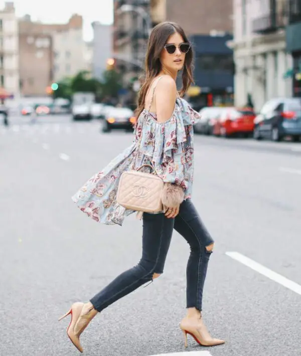 1-ripped-jeans-with-chic-ruffled-top