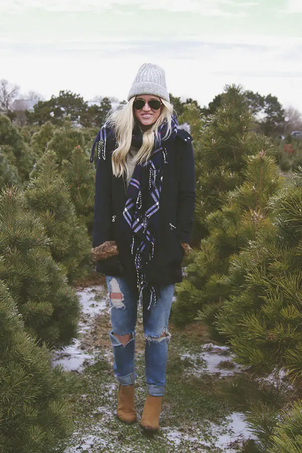 1-ripped-jeans-with-coat-and-plaid-scarf