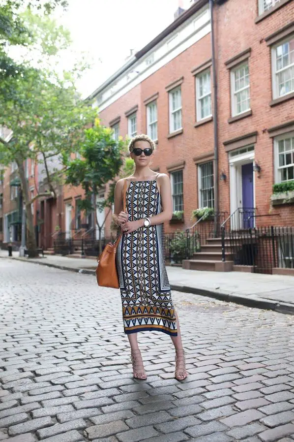 1-tribal-print-maxi-dress-with-nude-sandals