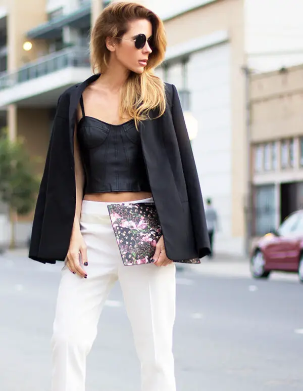 2-black-corset-top-with-blazer-and-white-pants