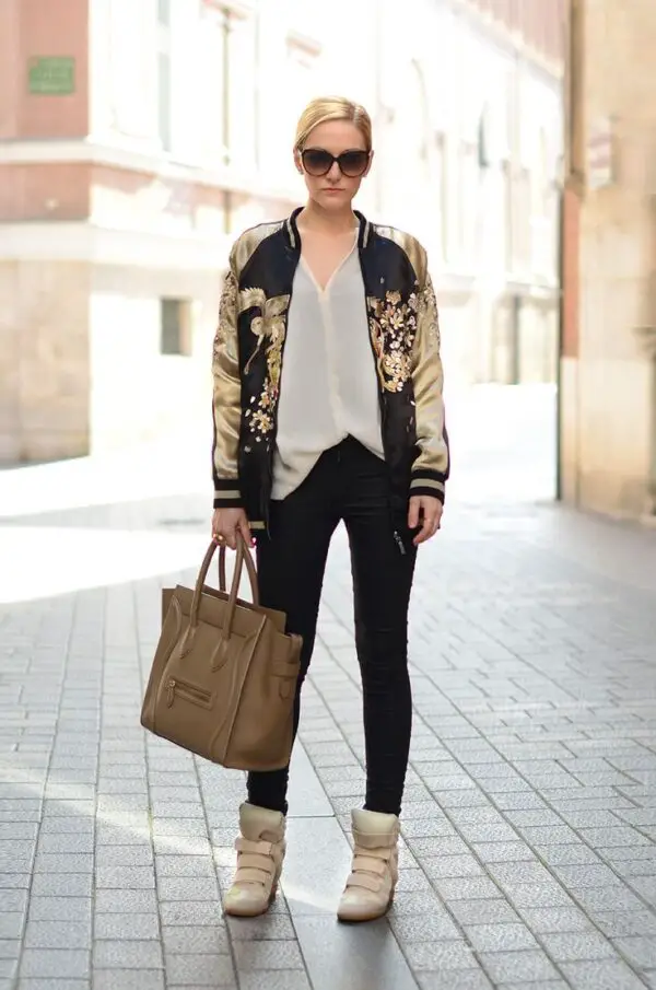 2-bomber-jacket-with-gold-embroidery-in-casual-chic-outfit