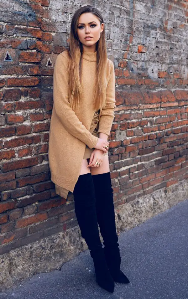 2-camel-outfit-with-over-the-knee-boots