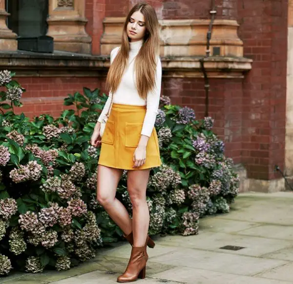 2-fitted-sweater-with-mustard-skirt