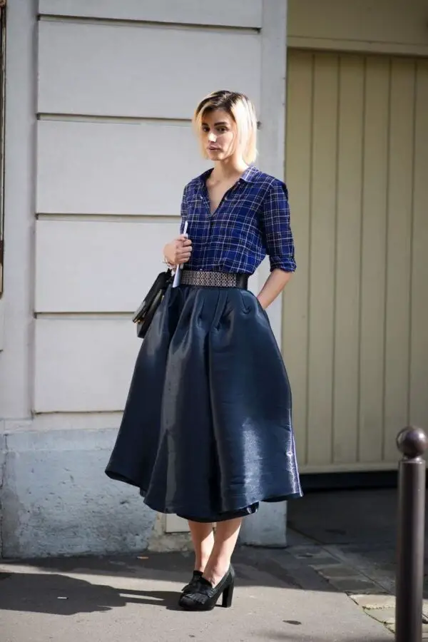 2-full-skirt-with-button-down-shirt