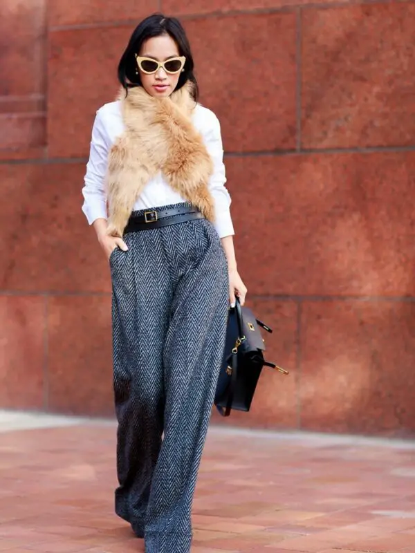 2-fur-scarf-with-wide-leg-pants-1