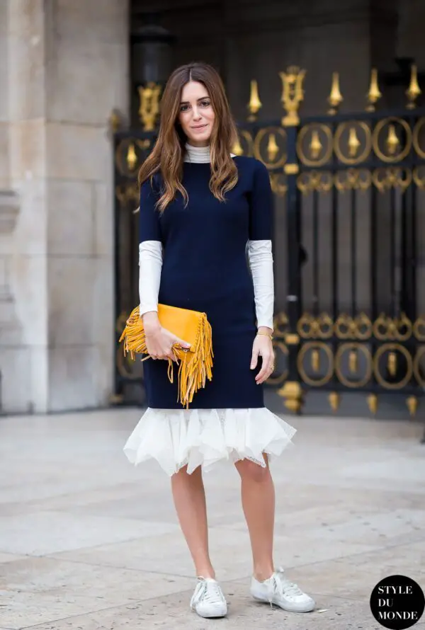 2-knitted-dress-with-ruffled-dress-and-sneakers