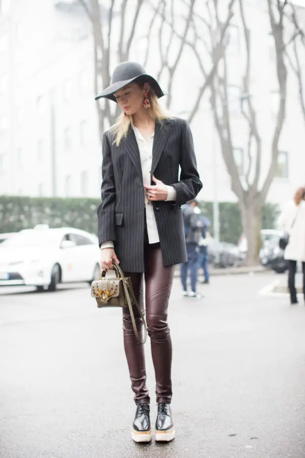 2-lug-sole-shoes-and-cute-clutch-with-tomboyish-outfit