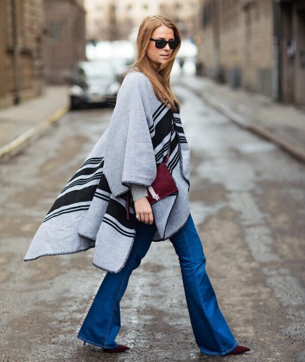 2-poncho-with-flared-jeans
