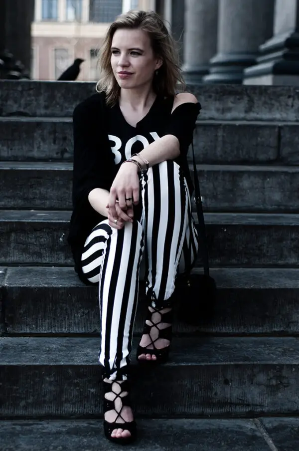 3-striped-pants-with-black-shirt