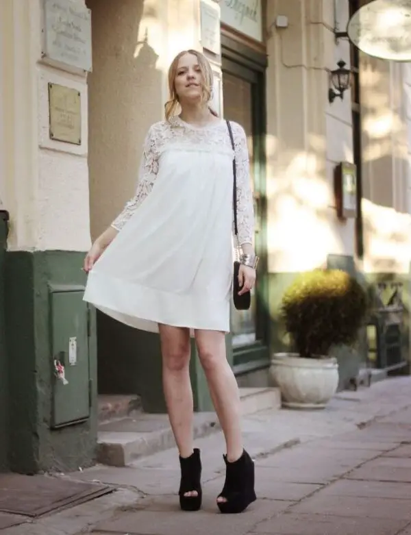 3-breezy-white-dress-with-peep-toe-boots