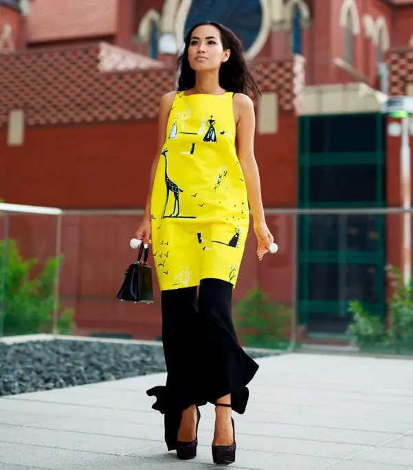 3-brightly-colored-dress-with-flared-pants