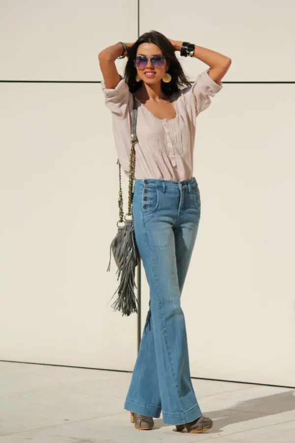 3-flared-jeans-with-chic-blouse