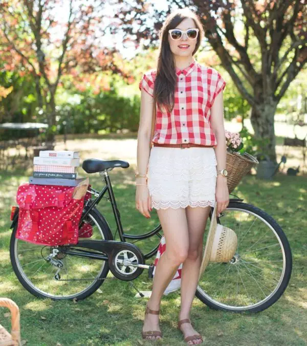 3-gingham-print-shirt-with-lace-shorts-2