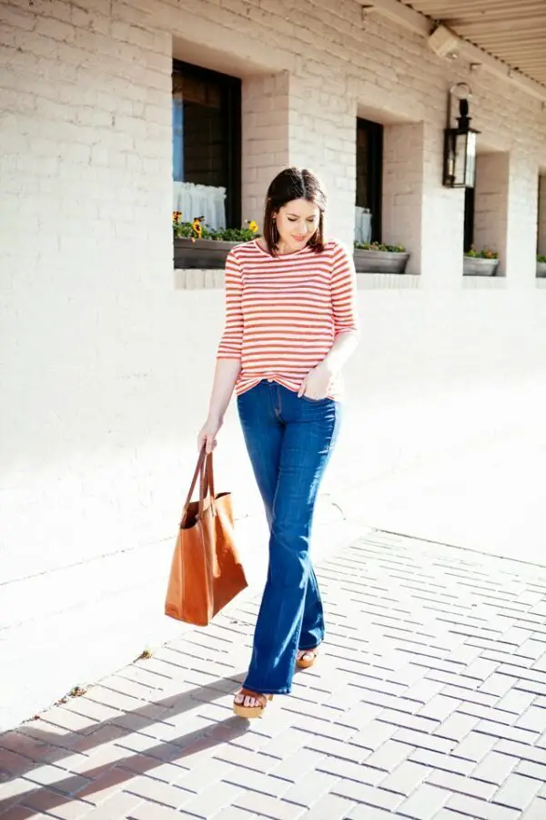 3-nautical-striped-top-with-flared-jeans-2