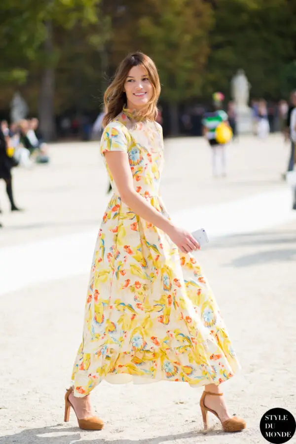 3-pastel-print-dress-with-mustard-heels
