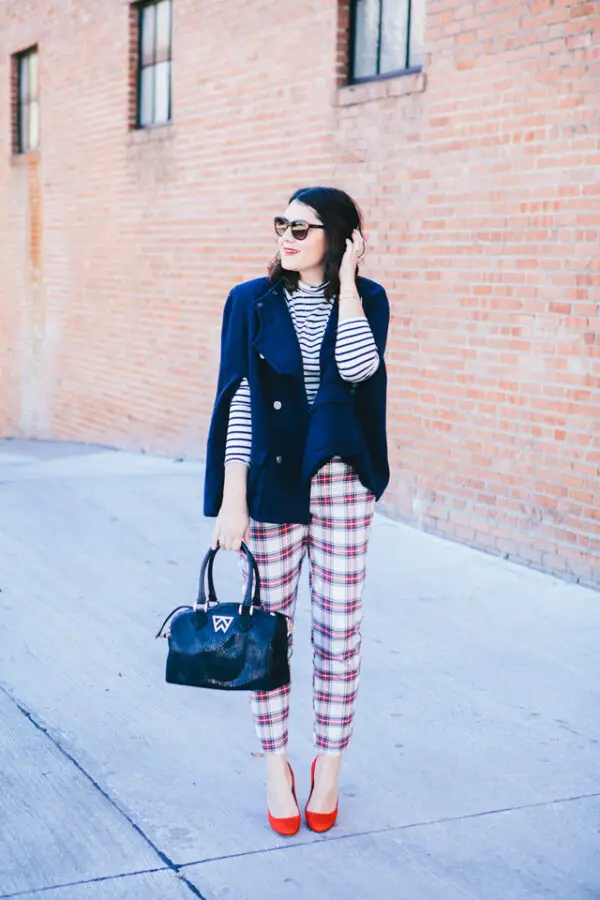 3-plaid-pants-with-striped-top-and-cape-1
