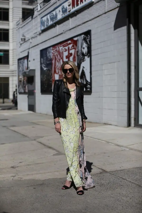 3-printed-dress-with-leather-jacket