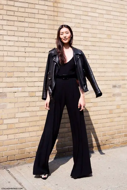 4-black-jumpsuit-with-leather-jacket