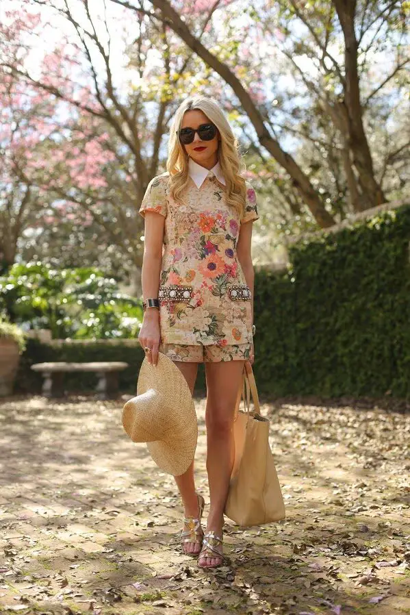 4-floral-matching-set-outfit-with-straw-hat