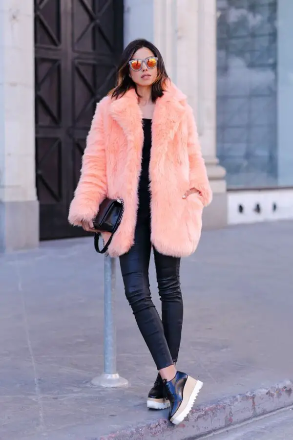 4-neon-fur-coat-with-skinny-pants-and-lug-sole-shoes