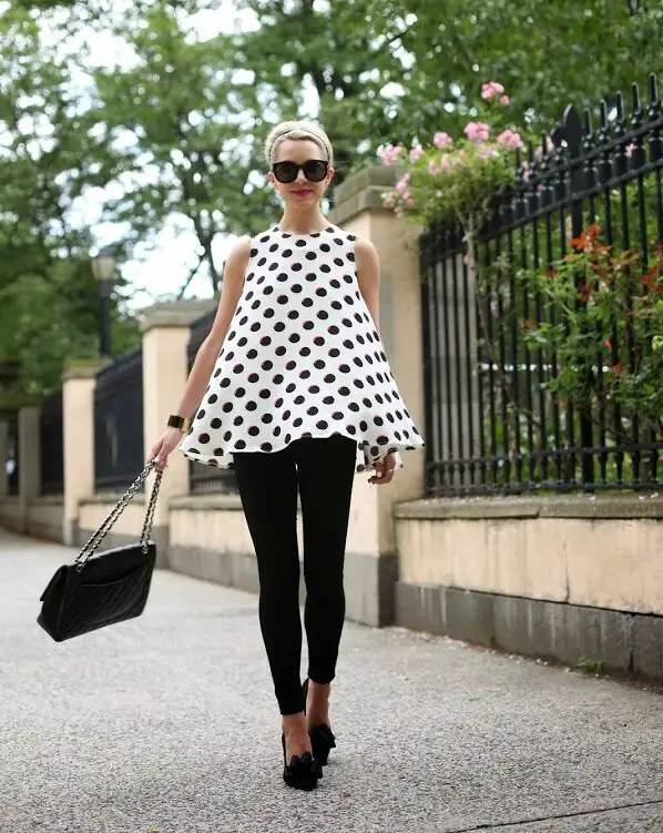 4-polka-dots-top-with-black-leggings