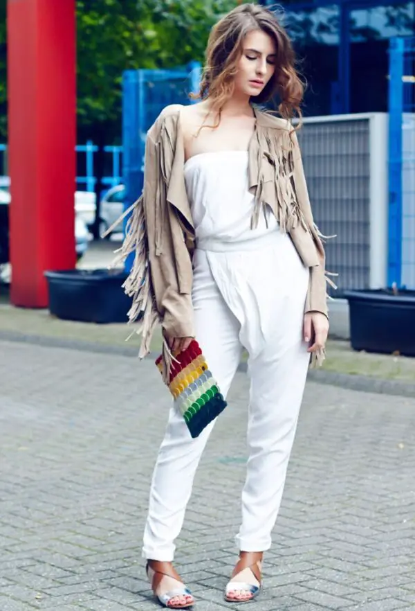 4-quirky-clutch-with-jumpsuit-and-fringed-jacket
