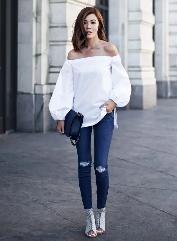 4-ripped-skinny-jeans-with-puff-sleeved-top