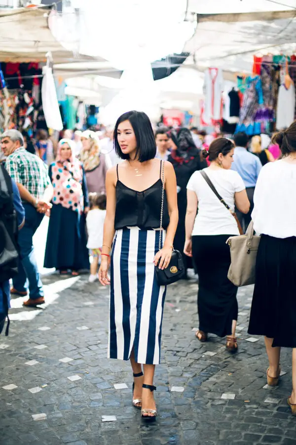 4-striped-skirt-with-black-tank-top
