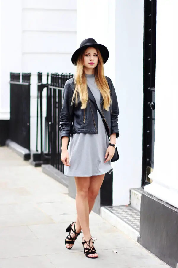 5-dress-with-leather-jacket-and-brimmed-hat