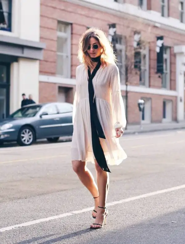 5-breezy-dress-with-skinny-scarf-and-sandals