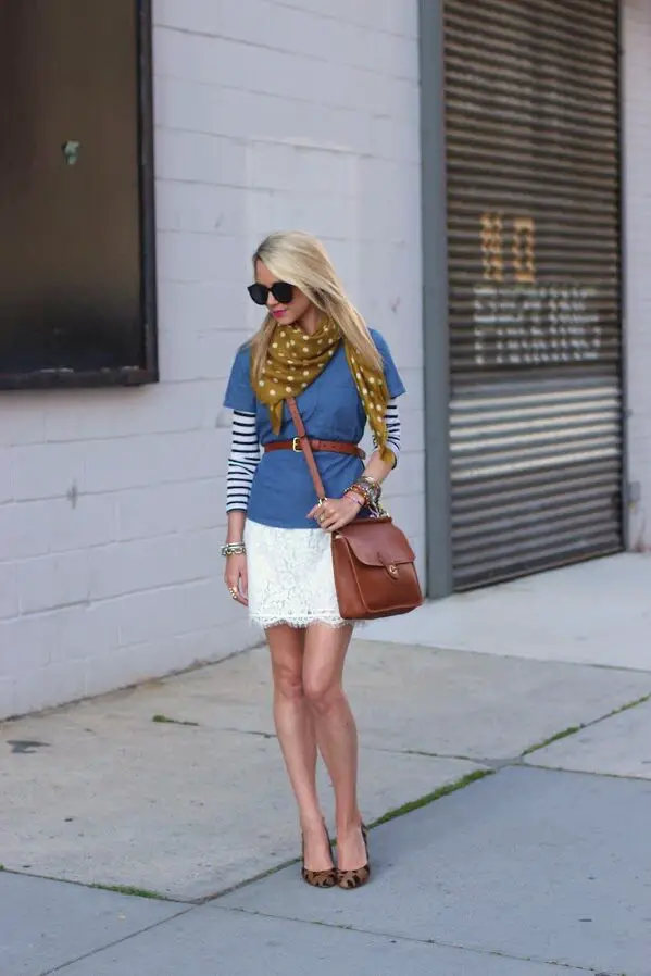 5-chambray-top-with-striped-sweater-and-lace-skirt