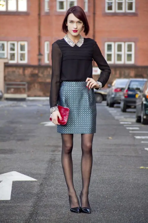 5-collared-top-with-pencil-skirt