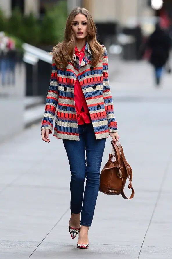 5-colorful-coat-with-red-blouse