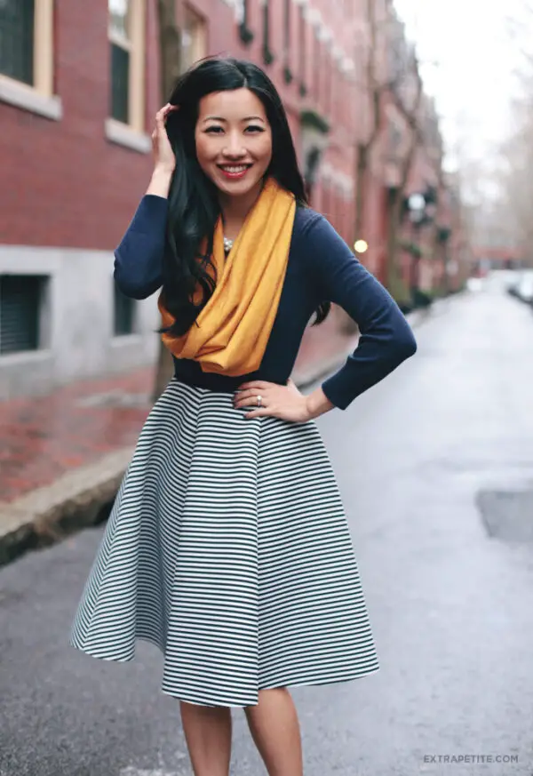 5-high-waist-pleated-skirt-with-fitted-sweater