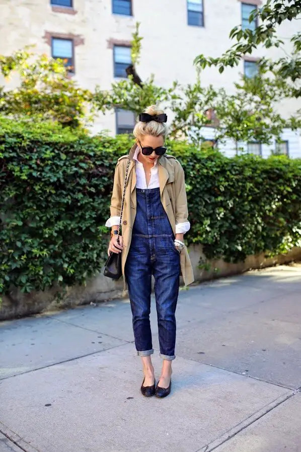 5-jumpsuit-with-button-down-shirt-and-camel-coat