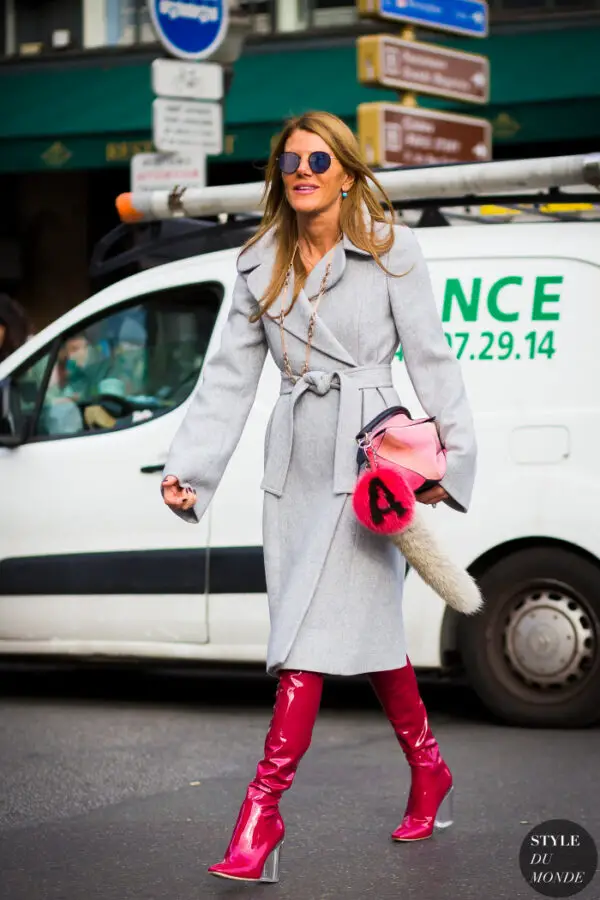 5-pink-boots-with-gray-coat-and-cute-bag