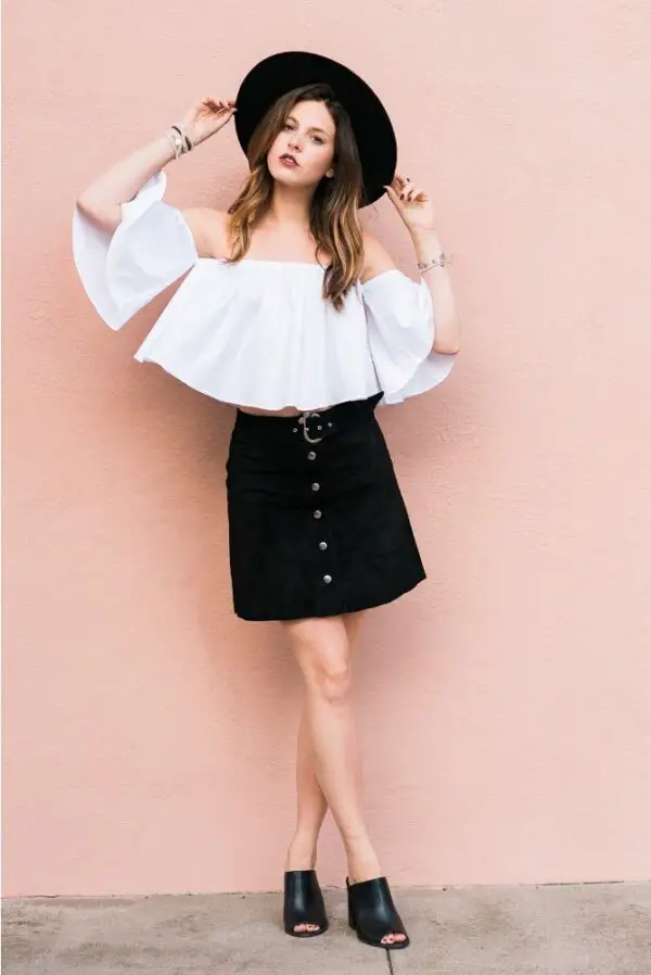 6-button-front-skirt-with-bell-sleeved-top