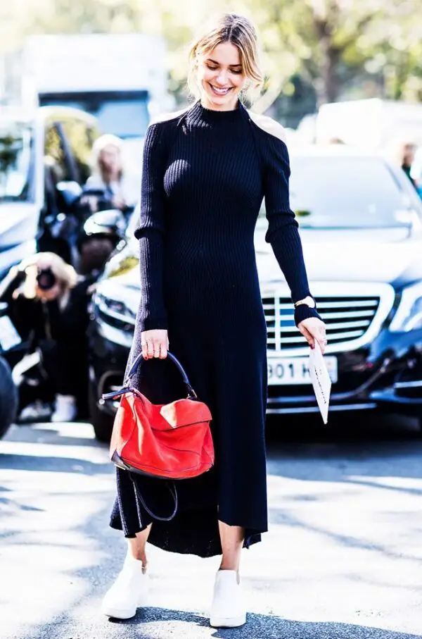 6-cold-shoulder-knitted-dress-with-sneakers