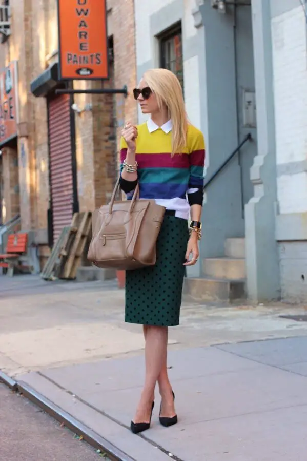 6-rainbow-striped-collared-top-with-polka-dots-skirt