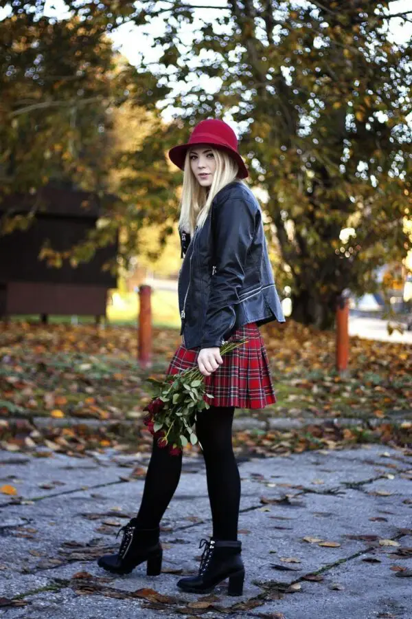 6-tartan-skirt-with-black-outfit