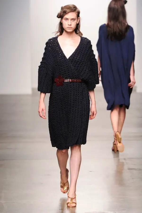 black-crochet-dress