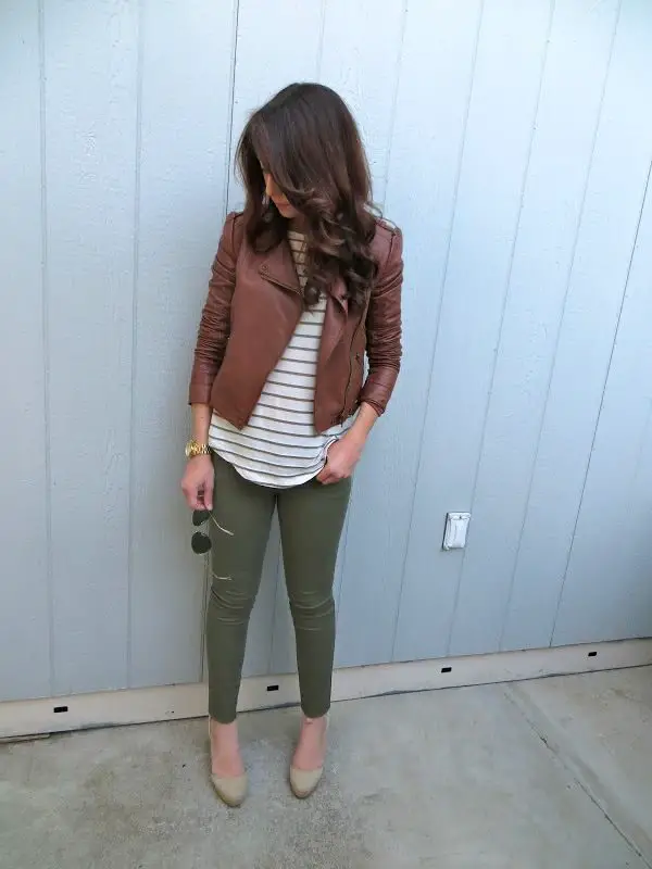 brown-jacket-and-army-green-pants