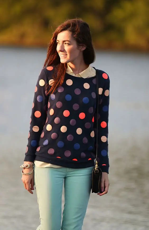 colorful-polka-dot-sweater