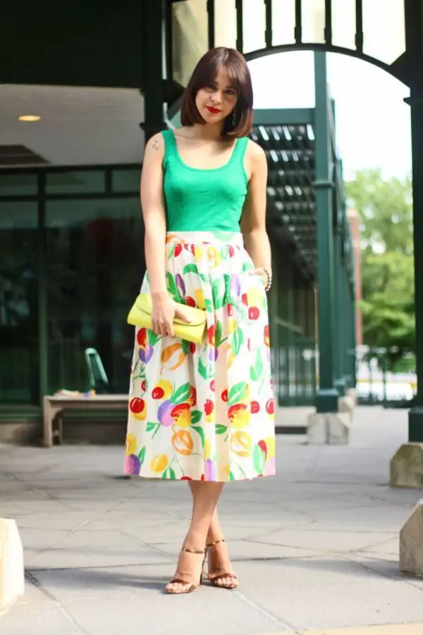 full-skirt-summer-prints