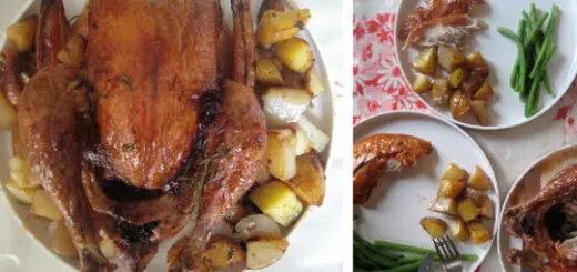honey-roasted-chicken-with-potatoes-green-beans