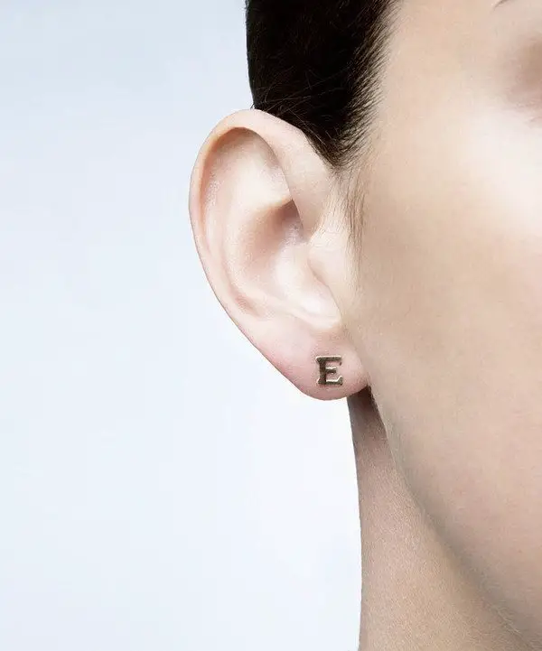 initial-earring
