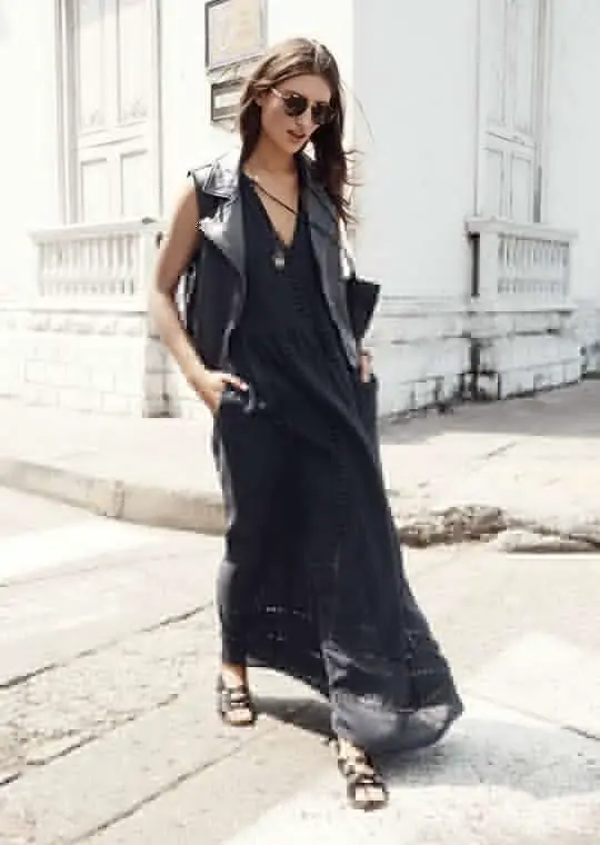 leather-vest-and-maxi-dress-2