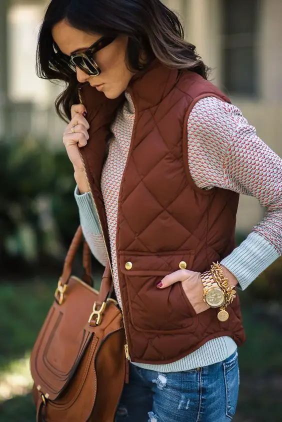 patterned-sweater-and-dark-blush-vest