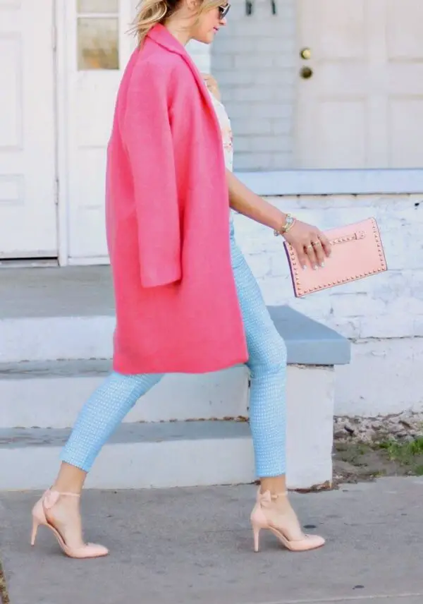 pink-coat-and-blue-pants