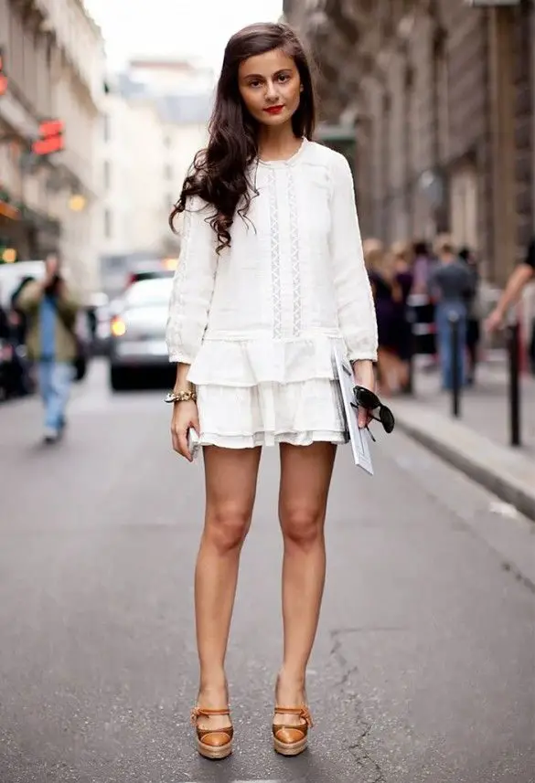 platforms-with-all-white-outfit